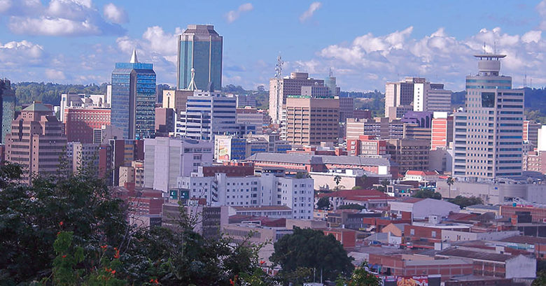 Panoramic view of Harare, Zimbabwe's capital