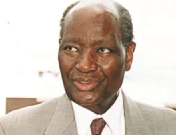 Picture of then Zimbabwe Finance Minister Bernard Chidzero